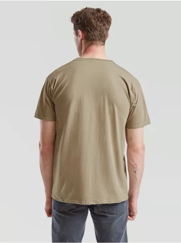 Tricou din 100% bumbac, Fruit of the Loom Valueweight T Khaki