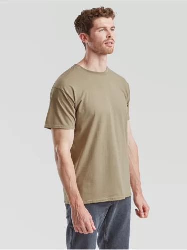 Tricou din 100% bumbac, Fruit of the Loom Valueweight T Khaki