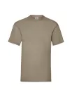 Tricou din 100% bumbac, Fruit of the Loom Valueweight T Khaki