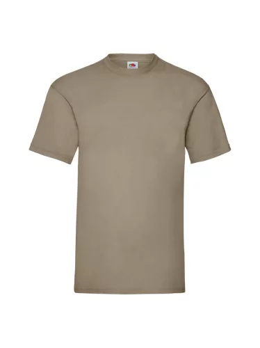 Tricou din 100% bumbac, Fruit of the Loom Valueweight T Khaki