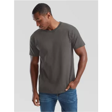   Tricou din 100% bumbac, Fruit of the Loom Valueweight T Light Graphite