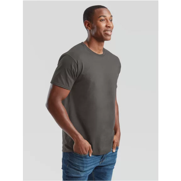 Tricou din 100% bumbac, Fruit of the Loom Valueweight T Light Graphite Tricou din 100% bumbac, Fruit of the Loom Valueweight T Light Graphite