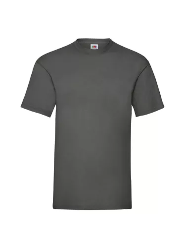 Tricou din 100% bumbac, Fruit of the Loom Valueweight T Light Graphite