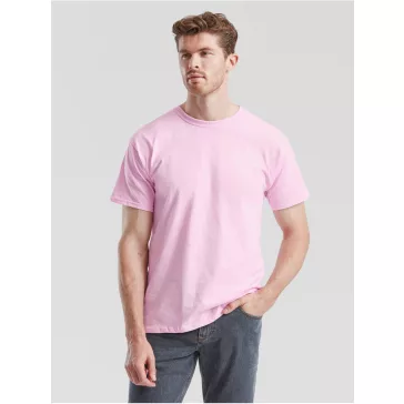   Tricou din 100% bumbac, Fruit of the Loom Valueweight T Light Pink