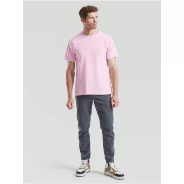   Tricou din 100% bumbac, Fruit of the Loom Valueweight T Light Pink
