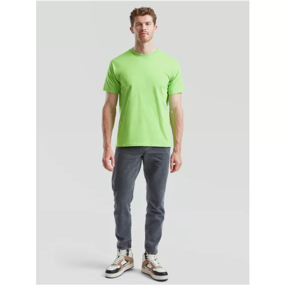 Tricou din 100% bumbac, Fruit of the Loom Valueweight T Lime Tricou din 100% bumbac, Fruit of the Loom Valueweight T Lime