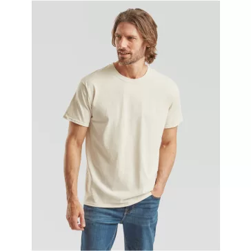   Tricou din 100% bumbac, Fruit of the Loom Valueweight T Natural