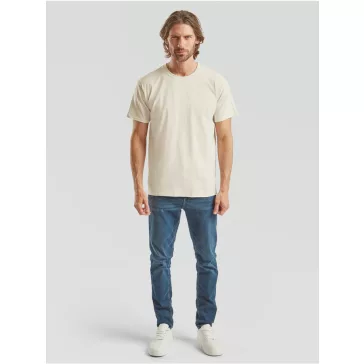   Tricou din 100% bumbac, Fruit of the Loom Valueweight T Natural