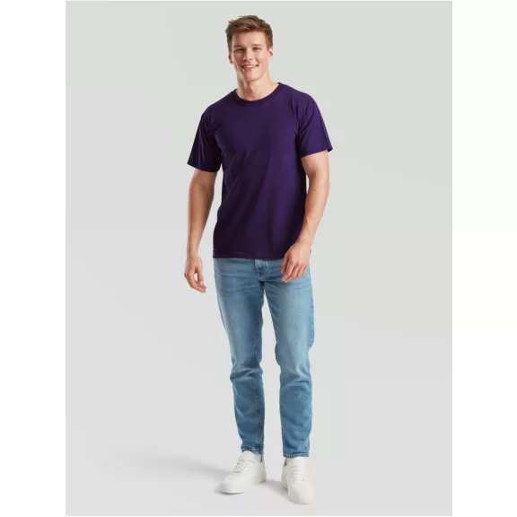 Tricou din 100% bumbac, Fruit of the Loom Valueweight T Purple Tricou din 100% bumbac, Fruit of the Loom Valueweight T Purple