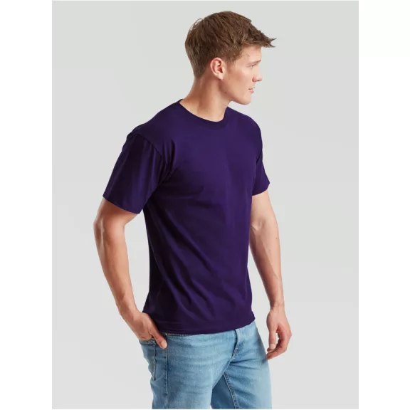 Tricou din 100% bumbac, Fruit of the Loom Valueweight T Purple Tricou din 100% bumbac, Fruit of the Loom Valueweight T Purple