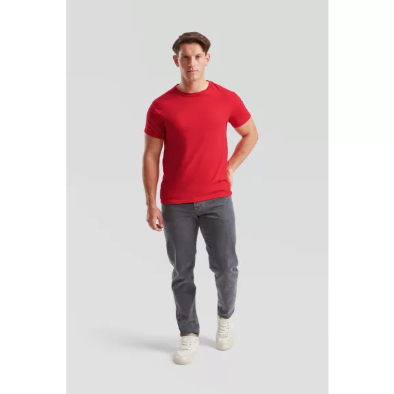 Tricou din 100% bumbac, Fruit of the Loom Valueweight T Red Tricou din 100% bumbac, Fruit of the Loom Valueweight T Red