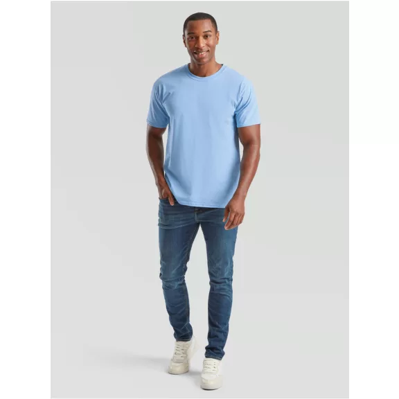 Tricou din 100% bumbac, Fruit of the Loom Valueweight T Sky Blue Tricou din 100% bumbac, Fruit of the Loom Valueweight T Sky Blue