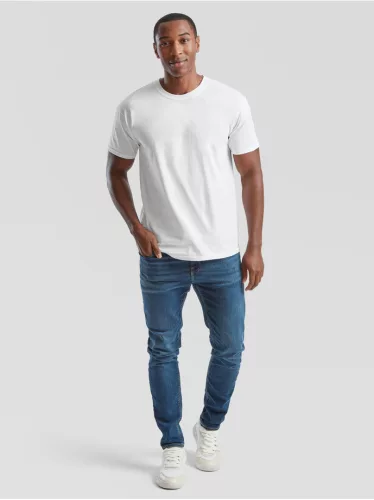 Tricou din 100% bumbac, Fruit of the Loom Valueweight T White 