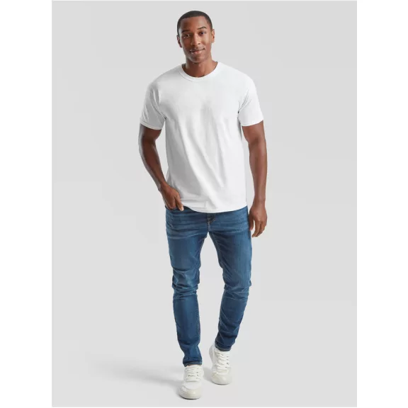 Tricou din 100% bumbac, Fruit of the Loom Valueweight T White Tricou din 100% bumbac, Fruit of the Loom Valueweight T White