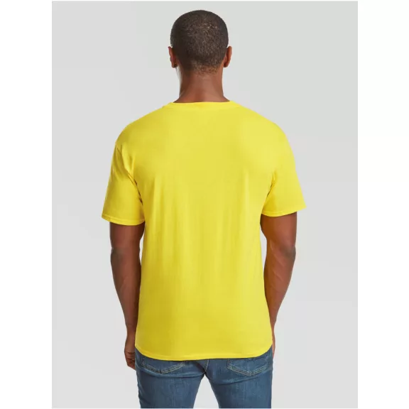 Tricou din 100% bumbac, Fruit of the Loom Valueweight T Yellow Tricou din 100% bumbac, Fruit of the Loom Valueweight T Yellow