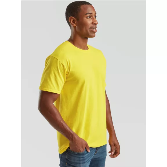 Tricou din 100% bumbac, Fruit of the Loom Valueweight T Yellow Tricou din 100% bumbac, Fruit of the Loom Valueweight T Yellow