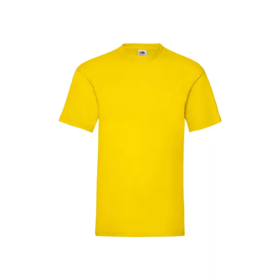 Tricou din 100% bumbac, Fruit of the Loom Valueweight T Yellow Tricou din 100% bumbac, Fruit of the Loom Valueweight T Yellow