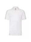Fruit Of The Loom Premium Polo galléros póló fehér