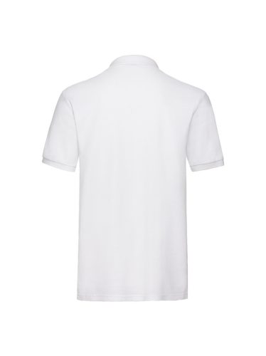 Fruit Of The Loom Premium Polo galléros póló fehér