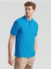 Fruit Of The Loom Premium Polo galléros Azure