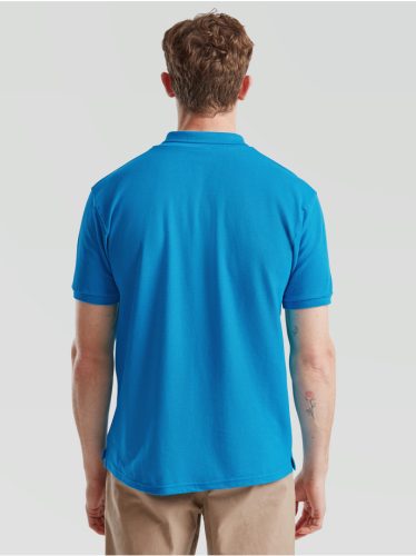 Fruit Of The Loom Premium Polo galléros Azure