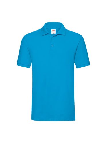 Fruit Of The Loom Premium Polo galléros Azure