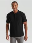 Fruit Of The Loom Premium Polo cu Guler  Negru