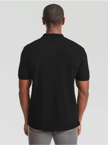 Fruit Of The Loom Premium Polo cu Guler  Negru
