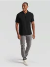 Fruit Of The Loom Premium Polo cu Guler  Negru
