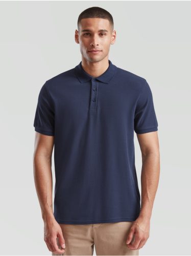 Fruit Of The Loom Premium Polo cu Guler Navy