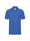 Fruit Of The Loom Premium Polo cu Guler Royal