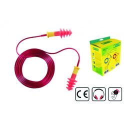 Earline 29 dB belső fülvédő zsinórral