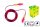 Antifon intern Earline 29dB cu snur