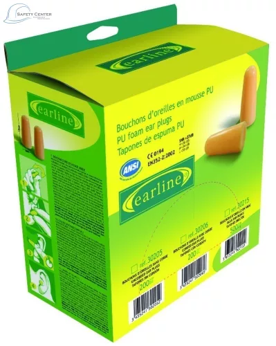 Earline 30215 36 dB-es fülbe helyezhető füldugók (vezeték nélküli) utántöltő csomaggal