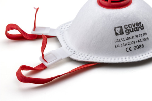 Mască de Protecție FFP3 cu Supapă  –1 Cutie– Respirație Ușoară și Confort Maxim