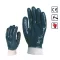  Ecoline 9450manusi de protectie imersat in nitril albastru Mărimea 10