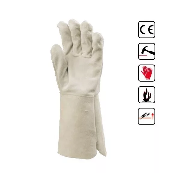 Euro Protection 2514 manusi de protectie din piele spalt de bovina pentru sudura