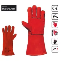 Euro Protection 2633 manusi de protectie din piele spalt pentru sudura cu fibre Kevlar termoizolanta