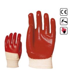 Ecoline 3419, Manusi de protectie imersat in PVC rosu