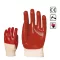 Ecoline 3419 Manusi de protectie imersat in PVC rosu