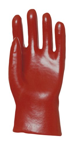 Ecoline 3519 manusi de protectie imersat in PVC rosu