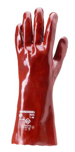 Euro Protection 3634 manusi de protectie imersat in PVC rezistent la acizi,baze,uleiuri