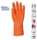 Krepp 3818 ,manusi de protectie imersate in latex antiderapante rezistent la chemicale