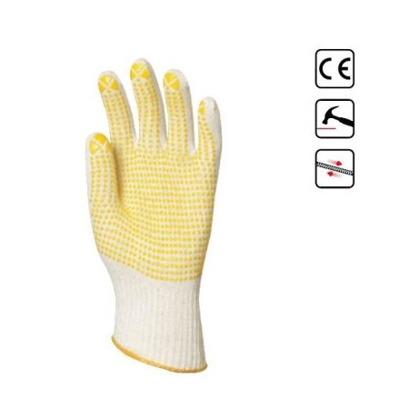 Manusi de protectie Euro Protection 4360 tricotata cu punctulete in palma
