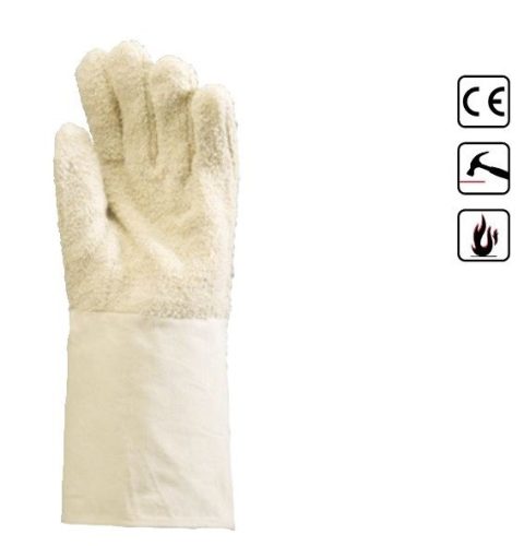 Euro Protection 4715, manusi de protectie textile din bumbac buclat, termoizolant