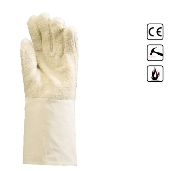 Euro Protection 4715 manusi de protectie textile din bumbac buclat, termoizolant