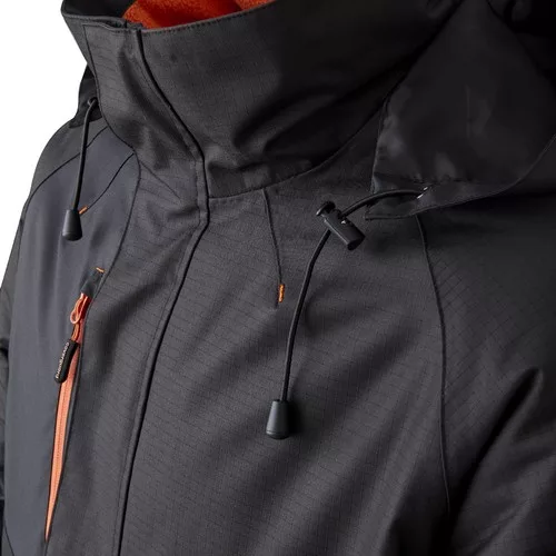 Coverguard Yuzu Rip-stop fekete munkakabát, XXXL méret
