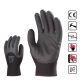 Euroice 6627 Manusi de protectie de iarna mecanic imersate in PVC