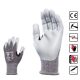 Eurotechnique 6836 manusi de protectie imersat in nitril/poliuretan anti taiere HPPE