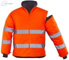 Haina reflectorizant Roadway 4 in 1,impermeabil, PU fluorescent Mărimea XXL